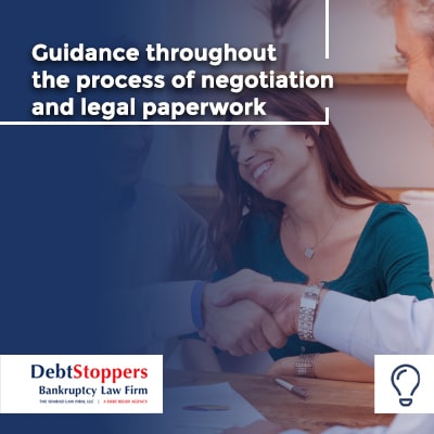 Guidance throughout the process of negotiation and legal paperwork